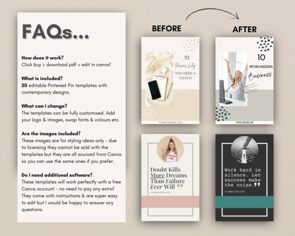 coaches template product